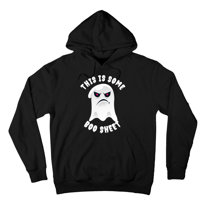 Halloween Retro Boo Ghost This Is Some Boo Sheet Hoodie