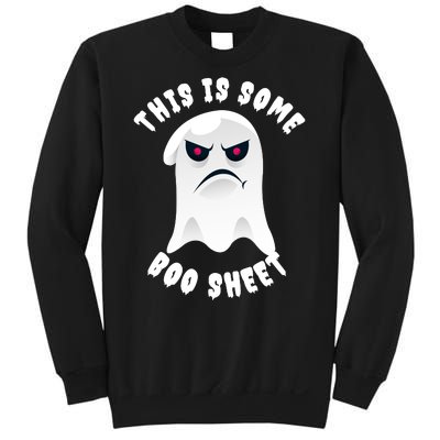 Halloween Retro Boo Ghost This Is Some Boo Sheet Sweatshirt