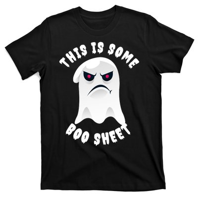 Halloween Retro Boo Ghost This Is Some Boo Sheet T-Shirt