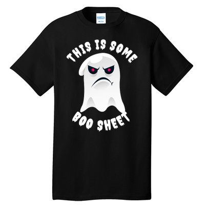 Halloween Retro Boo Ghost This Is Some Boo Sheet Tall T-Shirt