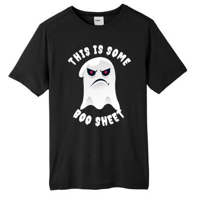 Halloween Retro Boo Ghost This Is Some Boo Sheet Tall Fusion ChromaSoft Performance T-Shirt