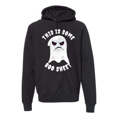 Halloween Retro Boo Ghost This Is Some Boo Sheet Premium Hoodie