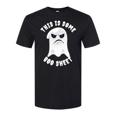 Halloween Retro Boo Ghost This Is Some Boo Sheet Softstyle CVC T-Shirt