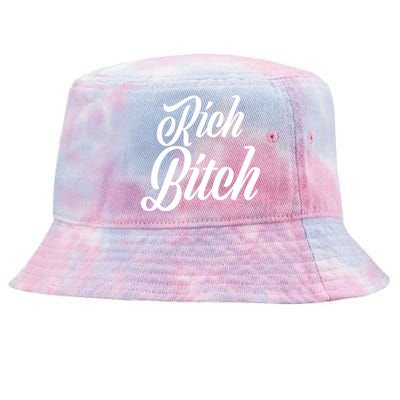 Hot Rich Bitch Tops And Gift Tie-Dyed Bucket Hat