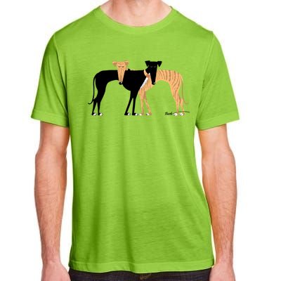 Head Rest Brindle Hound Adult ChromaSoft Performance T-Shirt