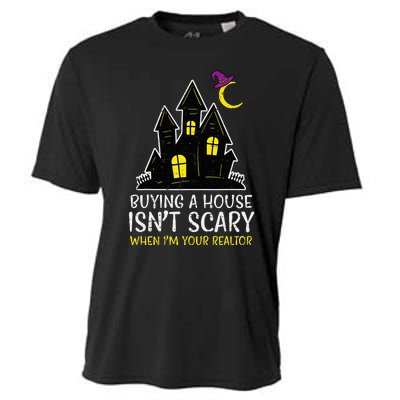 Halloween Realtor Buying House Isnt Scary Costume Cooling Performance Crew T-Shirt