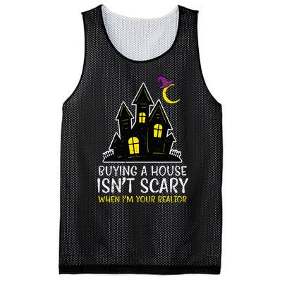 Halloween Realtor Buying House Isnt Scary Costume Mesh Reversible Basketball Jersey Tank