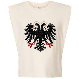 Holy Roman Banner Flag Double Headed Eagle Empire Garment-Dyed Women's Muscle Tee