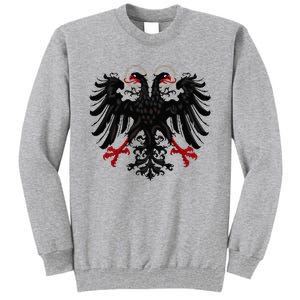 Holy Roman Banner Flag Double Headed Eagle Empire Tall Sweatshirt