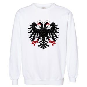 Holy Roman Banner Flag Double Headed Eagle Empire Garment-Dyed Sweatshirt