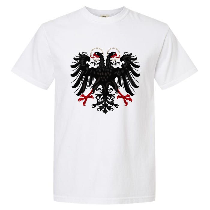 Holy Roman Banner Flag Double Headed Eagle Empire Garment-Dyed Heavyweight T-Shirt