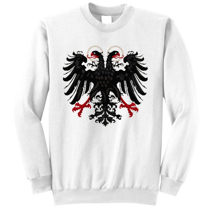 Holy Roman Banner Flag Double Headed Eagle Empire Sweatshirt