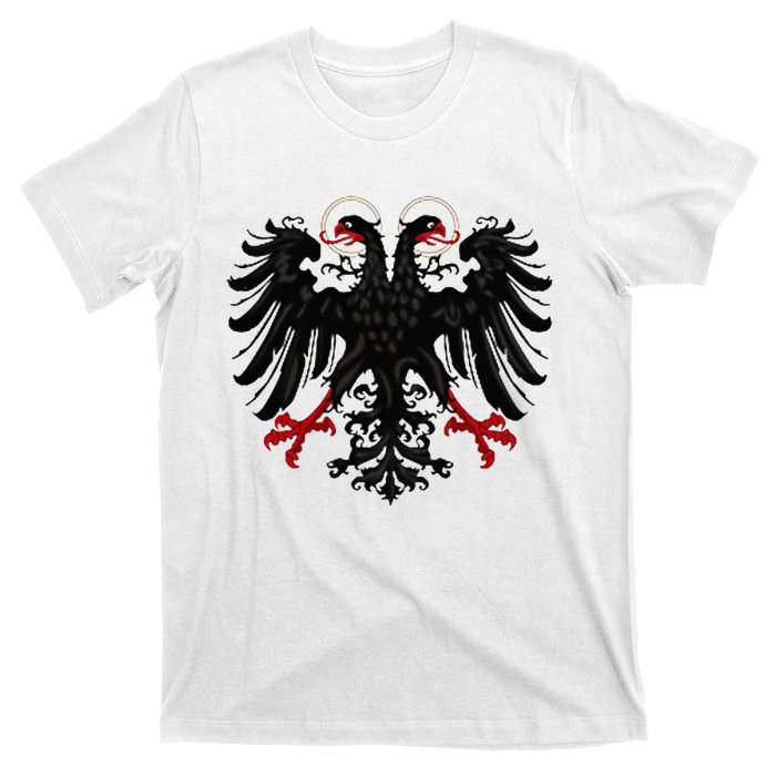 Holy Roman Banner Flag Double Headed Eagle Empire T-Shirt