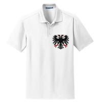 Holy Roman Banner Flag Double Headed Eagle Empire Dry Zone Grid Polo