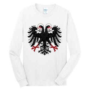 Holy Roman Banner Flag Double Headed Eagle Empire Tall Long Sleeve T-Shirt