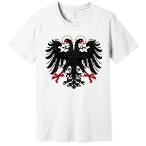 Holy Roman Banner Flag Double Headed Eagle Empire Premium T-Shirt