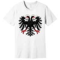 Holy Roman Banner Flag Double Headed Eagle Empire Premium T-Shirt