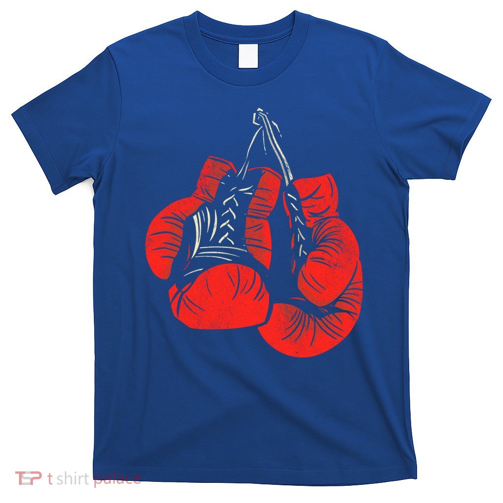 Hanging Red Boxing Gloves Graphic Cute Gift T-Shirt