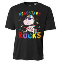 Headstart Rocks Cute Unicorn Back To School Cooling Performance Crew T-Shirt