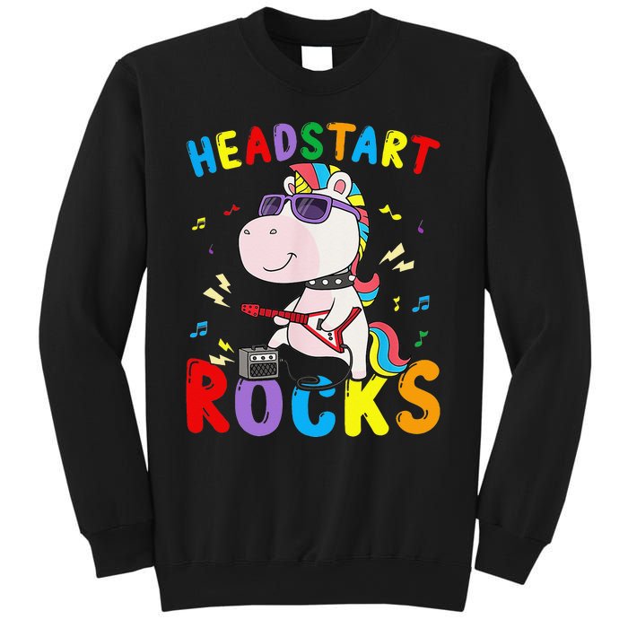 Headstart Rocks Cute Unicorn Back To School Sweatshirt