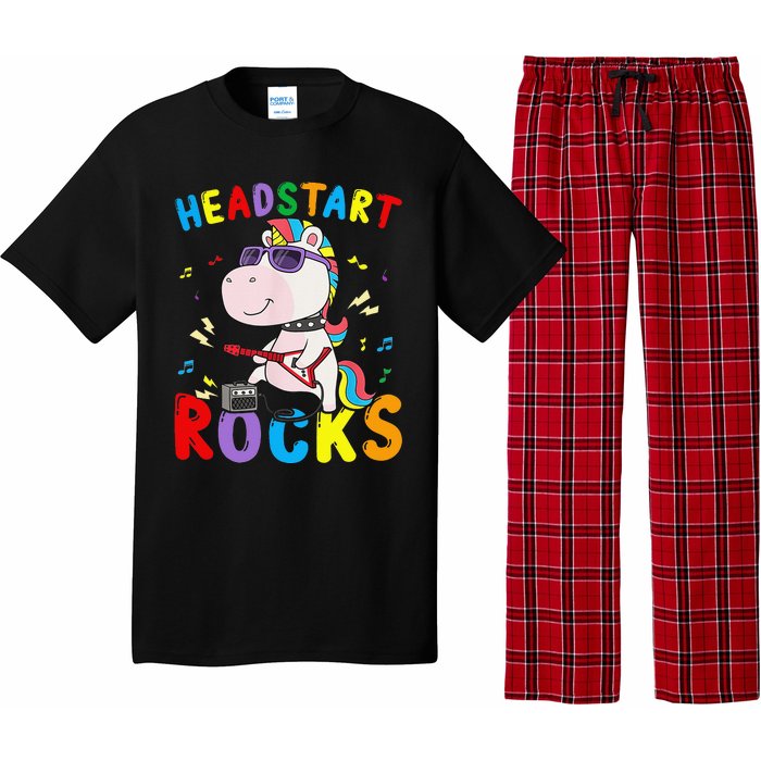 Headstart Rocks Cute Unicorn Back To School Pajama Set