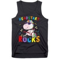 Headstart Rocks Cute Unicorn Back To School Tank Top