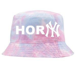 Hor(Ny) Rare Comedy Horny Ny Funny Joke Tie-Dyed Bucket Hat