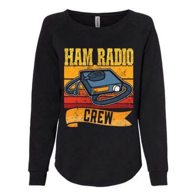 Ham Radio Crew Amateur Radio And Ham Radio Operator Womens California Wash Sweatshirt