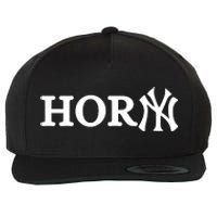 Hor(Ny) Rare Comedy Horny Ny Funny Joke Wool Snapback Cap