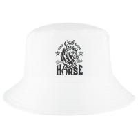 Horse Racing Club Dark Horse Born To Ride Cool Comfort Performance Bucket Hat