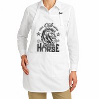 Horse Racing Club Dark Horse Born To Ride Apron