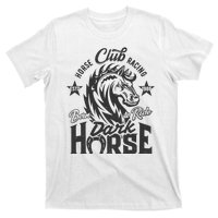 Horse Racing Club Dark Horse Born To Ride T-Shirt