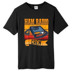 Ham Radio Crew Amateur Radio And Ham Radio Operator Tall Fusion ChromaSoft Performance T-Shirt