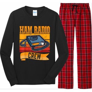 Ham Radio Crew Amateur Radio And Ham Radio Operator Long Sleeve Pajama Set