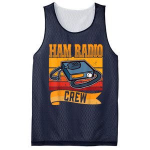 Ham Radio Crew Amateur Radio And Ham Radio Operator Mesh Reversible Basketball Jersey Tank