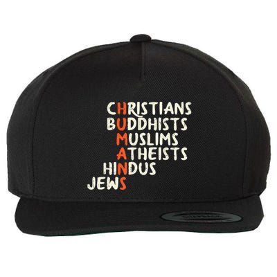 Humans Religions Christians Buddhists Muslims Women Gift Wool Snapback Cap