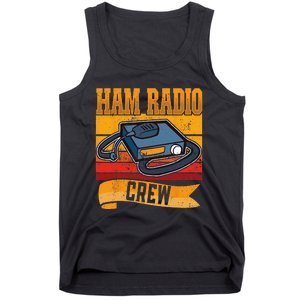 Ham Radio Crew Amateur Radio and Ham Radio Operator Tank Top