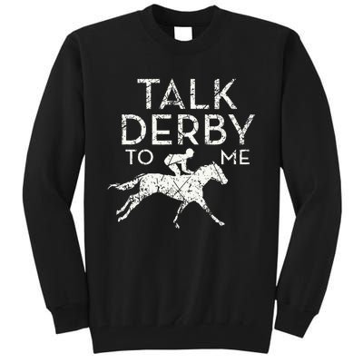 Horse Racing Derby Race Owner Lover Tall Sweatshirt