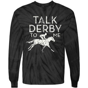 Horse Racing Derby Race Owner Lover Tie-Dye Long Sleeve Shirt