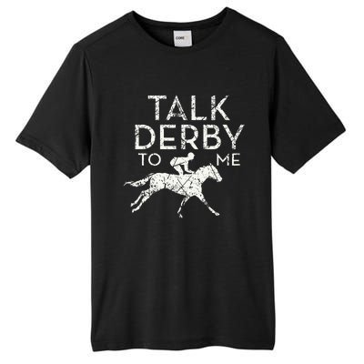 Horse Racing Derby Race Owner Lover Tall Fusion ChromaSoft Performance T-Shirt