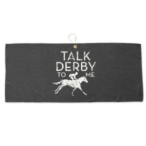 Horse Racing Derby Race Owner Lover Large Microfiber Waffle Golf Towel