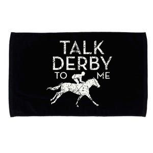 Horse Racing Derby Race Owner Lover Microfiber Hand Towel