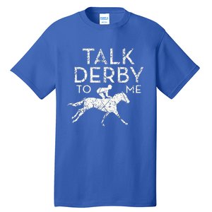 Horse Racing Derby Race Owner Lover Tall T-Shirt