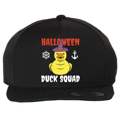 Halloween Rubber Duck Squad Hunting Hunter Cruise Ship Trip Gift Wool Snapback Cap