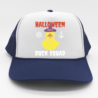 Halloween Rubber Duck Squad Hunting Hunter Cruise Ship Trip Gift Trucker Hat