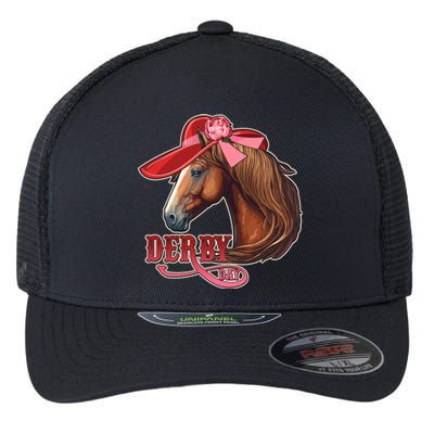 Horse Racing Derby Day Hat Horse Flexfit Unipanel Trucker Cap