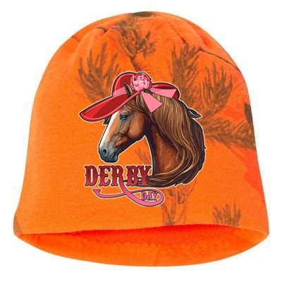 Horse Racing Derby Day Hat Horse Kati - Camo Knit Beanie