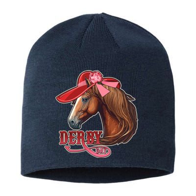 Horse Racing Derby Day Hat Horse Sustainable Beanie