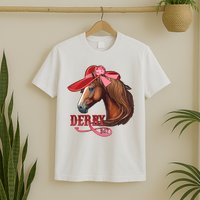 Horse Racing Derby Day Hat Horse T-Shirt