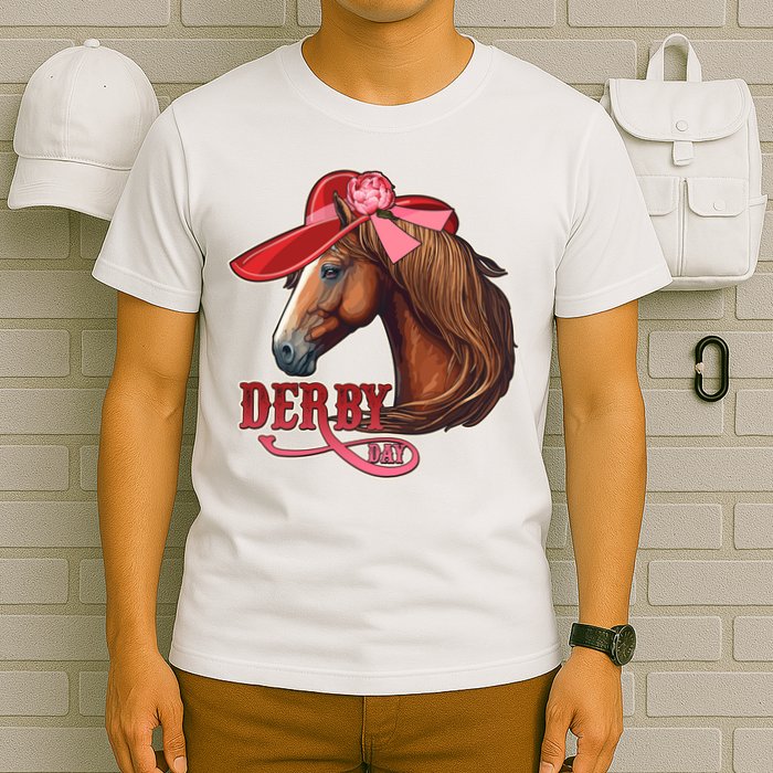 Horse Racing Derby Day Hat Horse T-Shirt